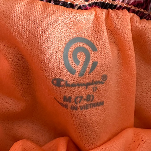 Old Navy girl’s athletic shorts - multi color w lining - M (8) GUC - Picture 4 of 6